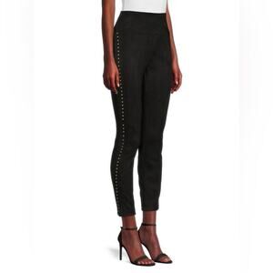 NWT - Catherine Malandrino - Studded Faux Suede Pants
